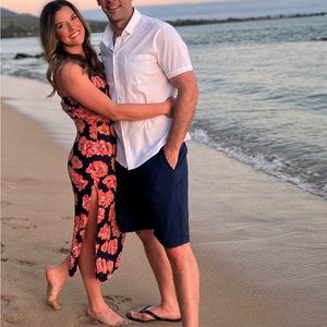 Reformation Floral Crop Top and Midi Skirt Set